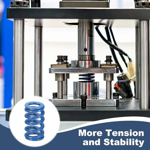 uxcell 2 Pcs Blue Compression Springs, 3/4" OD, 1-1/4" Length, Light Load 3D Printer Compression Mould Die Springs for Mechanical Equipment Printer Accessories (0.075"x0.136" Coil Wire) in Saudi Arabia