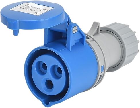 Industrial and socket connector three-phase 3-core 4P5 hole 16A/32A waterproof non-explosion-proof IP44(5P16A IP44 dark straight seat GP) in Kuwait