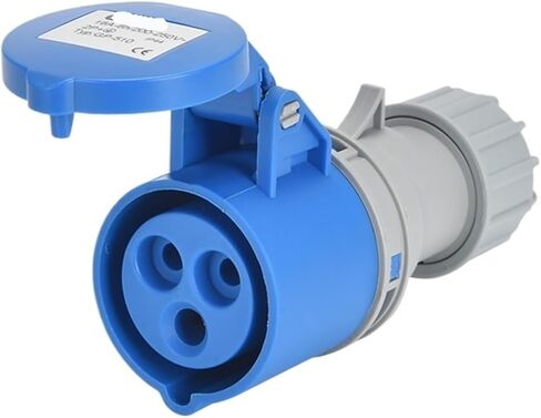 Industrial and socket connector three-phase 3-core 4P5 hole 16A/32A waterproof non-explosion-proof IP44(5P16A IP44 dark straight seat GP) in Saudi Arabia