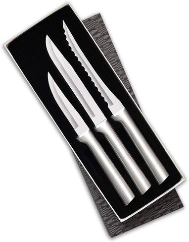 Rada Cutlery Cooking Essentials Gift Set (S49), 3-Piece Knife Set, Stainless Steel Blades, Silver Handle in Saudi Arabia