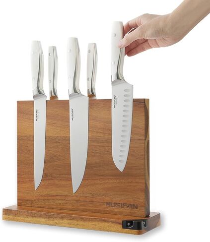 Magnetic Knife Block - Magnetic Knife Holder - Magnetic Knife Stand- Cutlery Display Stand and Storage Rack in Saudi Arabia