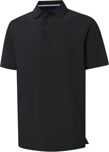 M MAELREG Golf Shirts for Men Dry Fit Waffle Textured Collared Short Sleeve Moisture Wicking Casual Sports Mens Polo Shirts in Saudi Arabia