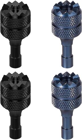 3 Pro/4 Pro Control Sticks, 4pcs Detachable Aluminum Alloy Drone Joysticks for DJI Mini 3/Mini 3 Pro/Mini 4 Pro/Air 3 /Mavic 3 Pro RC & RC 2 Remote Controller Replacement Accessories (Blue, Black) in Saudi Arabia