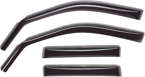 WeatherTech Custom Fit Side Window Deflectors for - (82740IM), Front & Rear Set - Dark Tint in Saudi Arabia