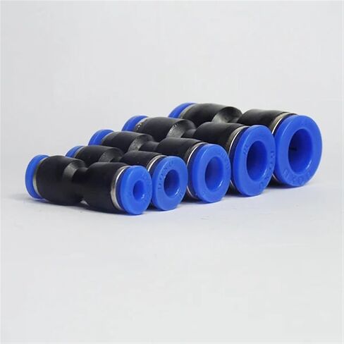 1Pcs PU4 PU6 PU-8 PU10 PU12 PU14 PU16 Straight Push in Fitting Pneumatic Push to Connect Air Quick Fitting(PU10) in Saudi Arabia