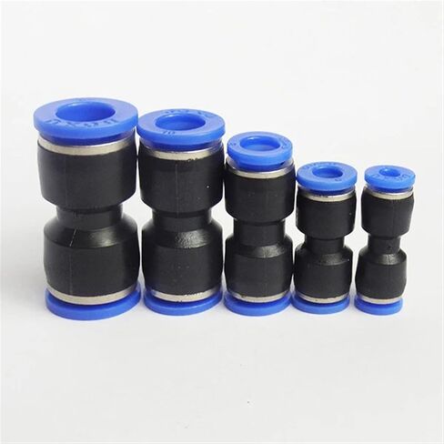 1Pcs PU4 PU6 PU-8 PU10 PU12 PU14 PU16 Straight Push in Fitting Pneumatic Push to Connect Air Quick Fitting(PU10) in Saudi Arabia