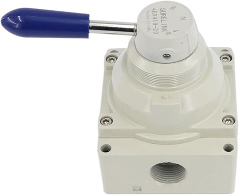 4HV210/4HV310/4HV410/4HV230/4HV330/4HV430 pneumatic three-position four-way hand valve reversing valve(4HV330 10,14mm joint) in Saudi Arabia