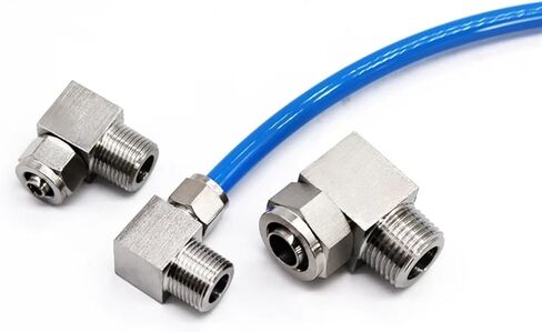 PL 4-M5 M6 Pneumatic Fitting Quick Fast For Air Hose Connector Tube OD 4 6 8 10 12MM Thread 1/8 1/4 3/8 1/2 perslucht Fittings(PL8-03) in Saudi Arabia