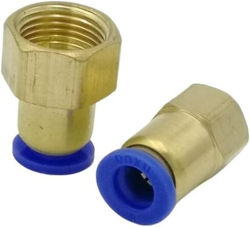 BSPT PCF14-04, 2pcs 14mm to 1/2" Pneumatic Connectors Female straight one-touch fittings in Saudi Arabia