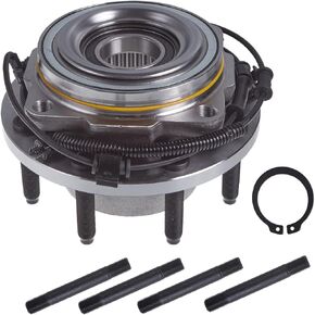 515130 (Fit 4WD and Single Rear Wheel Only,SRW) Front Wheel Hub and Bearing Assembly Compatible With 2011-2016 Fo-rd F250 Super Duty,F350 Super Duty # BC3Z-1104-A HA590435