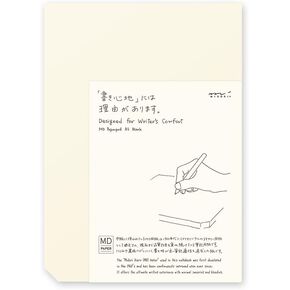 Midori 15235006 MD Paper Pad, A5, Unruled