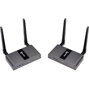 مجموعة جهاز إرسال واستقبال ClearClick Extend+Expand اللاسلكي HDMI - 5 جيجا هرتز، نطاق يصل إلى 650 بوصة، نقل IR وUSB (جهاز إرسال واحد + مجموعة استقبال واحدة، يدعم 4 RX) in Kuwait