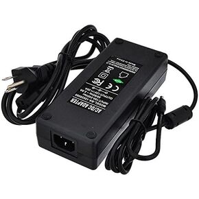 12V 20A 240W AC/DC Power Adapter with 5.5x2.5mm DC Plug and 2.1mm Adapter, Black, 3262-12V