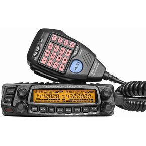 AnyTone جهاز الإرسال والاستقبال المحمول ثنائي النطاق VHF/UHF راديو السيارة AT-5888UV