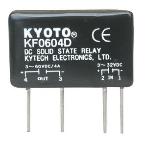 KF0604D Relay Solid State, 32 VDC Input, 4 Amp, 60 VDC Output, 4 Pin, 1.5" - 175222