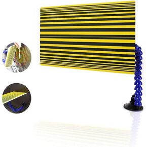 WHDZ Paintless Dent Repair Tools Line Board Reflector Board (Not LED) with Adjustment Holder Auto Body Dent Testing Tool Reflector Board Dent Scan