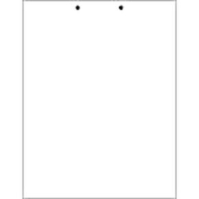 Prepunched Paper Alliance Laser Cut Sheet 19 Hole GBC 8.5 x 11 inch, 20 lb, 92 Bright, 2500 Sheets