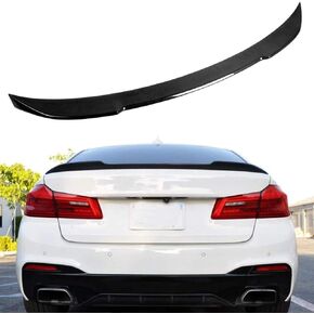 Fits for BMW 5 Series G30 530i 540i F90 M5 Carbon Fiber Rear Trunk Spoiler Wing 2017-2023