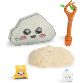LankyBox Dig-n-Discover, Mystery Rocky. Collectible Mini Figures, Kinetic Sand, Officially Licensed Merch