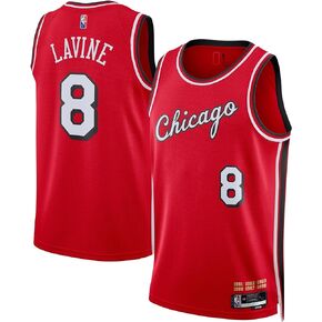 Zach LaVine Chicago Bulls Red #8 Infants Toddler City Edition Swingman Jersey