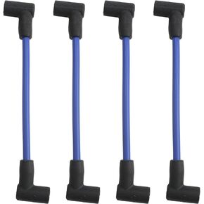 Carbhub 4 Pcs Spark Plug Wire Set Fit for Evinrude OMC Johnson Replace 18-8816-1 ZF478V