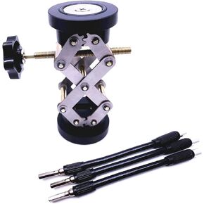 Guitar Brace Repair Jack Tool Telescoping Jack for Sound Beam Support Range of Adjustment 2.5" to 4.7" (Black)