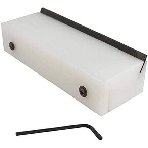 Guitar Fret File Edge Sanding Leveling File Luthier Tool White 45 Degree Fret Bevel - 7.1" x 1.5"