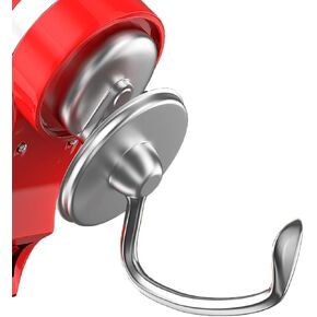WUKUR Stainless Steel Dough Hook Compatible for KitchenAid 4.5Qt-5Qt Bowl Tilt-Head Stand Mixers,Rustproof&Dishwasher,Kneading for Bread,Pizza,Pasta,Cookies Hook Attachment in Kuwait