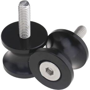 Micro Traders Universal Motorbike Mortorcycle Paddock Stand Bobbin Adapter M4 Bolt Swingarm Slider Swinarm Spools