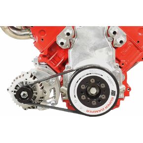 ICT Billet LS Camaro Spacing Low Mount Alternator Passenger Side Bracket Electric or Remote Water Pump Engine Plate Aluminum Designed & Manufactured in The USA 551177LS0-2