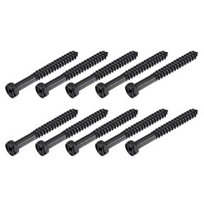 Hex Lag Screws (5/16" x 2-3/4") 10Pcs, Carbon Steel Phillips Self-Tapping Wood Bolts - for Household Applications