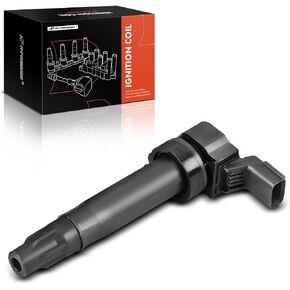A-Premium Engine Ignition Coil Pack Compatible with Chevrolet Spark 2012 2013 2014 2015 L4 1.2L Hatchback, 4-PC Set