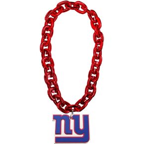Aminco NFL New York Giants Team Fan Chain, Red