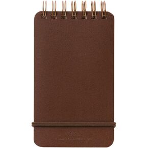 DESIGNPHIL Midori 11796006 Notepad WM Ring Memo Grain Black