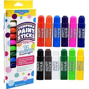 Studio Series Junior Tempera Paint Sticks (set of 12 colors)