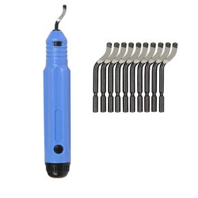 Deburring Tool Kit Deburring Cutters Set, Rapid Deburrer Deburring Cutters Burr Remover Hand Toolfor Wood, Plastic, Aluminum, Copper and Steel