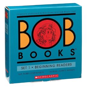 Scholastic SB-0439845009 Trade Bob Books كتاب القراء المبتدئين، المجموعة 1 (عبوة من 12 قطعة)