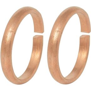 Tamba challa Fashionable Ring Copper Colour, Challa for Evil Eye Protetection (2 Pcs)