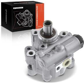 A-Premium Power Steering Pump Compatible with Chevrolet Equinox 2010-2017 & GMC Terrain 2010-2017, 3.0L 3.6L, Replace # 25950529, 13580490