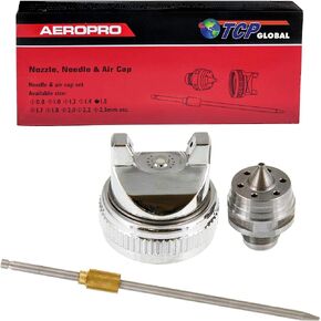 TCP Global 1.5 Needle,Nozzle, Air Cap Set for The G6600 Series Spray Gun