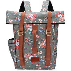 TOURBON Water Resistant Bike Bag Convertible Backpack with Laptop Compartment, Lightweight Quick-clip Bicycle Rear Rack Pannier for Men