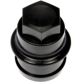 Dorman 611-949 Wheel Fastener Cover Compatible with Select Chevrolet/GMC Models, Black, Pack of 10