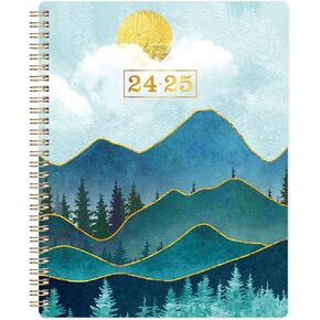 مخطط 2024-2025 - مخطط أكاديمي 2024-2025، يوليو 2024 - يونيو 2025، مخطط 2024-2025، 8 × 10 بوصة، 2024-2025 مخطط أسبوعي وشهري مع ورق سميك in Kuwait