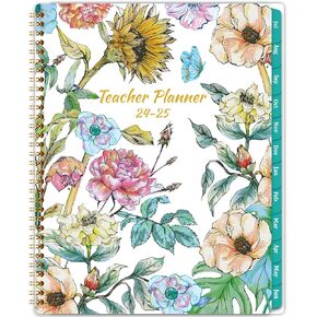 2024-2025 teacher planner - Teacher Lesson Planner 2024-2025, July 2024 - June 2025, 8.3" x 11", Weekly & Monthly Lesson Plan Book for Teachers