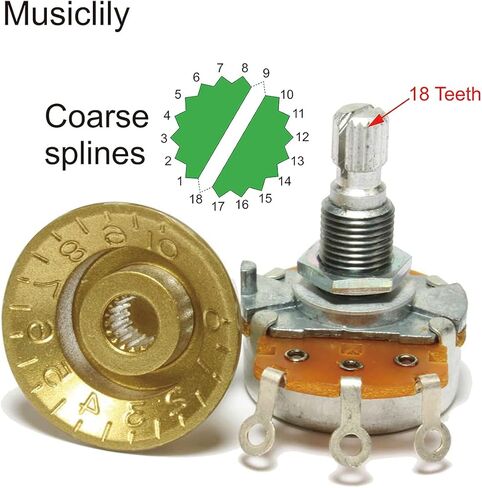 Musiclily Metric LP Guitar Top Hat Bell Knobs Tone Volume Control Knobs for Epiphone Les Paul SG Style Import Electric Guitarr, Amber (Set of 4) in Saudi Arabia