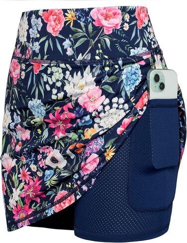 تنورة التنس النسائية من JACK SMITH، تنورة جولف صيفية غير رسمية، تنورة رياضية، ملابس جولف، تنانير صيفية مع جيوب in Kuwait