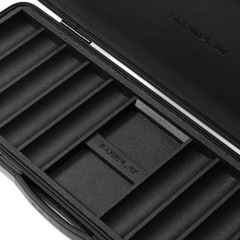 SLOWPLAY Godel Poker Chip Case | High-end Carrying Case, Full Protection for Poker Chips, German Polycarbonate Shell, Super Portable & Sturdy (500pcs Chips Capacity, For 39/40mm Chips) in Saudi Arabia