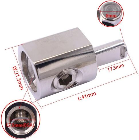 5 أزواج 0 محول الإدخال أمبير مجموعة الأسلاك مخفضات الإدخال 0 قياس أمبير عدة 1/0 Awg إلى 4 قياس المخفض مكبر للصوت كابل الطاقة المخفض موصل الطاقة العالية الألومنيوم in Kuwait