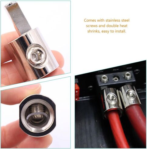 5 أزواج 0 محول الإدخال أمبير مجموعة الأسلاك مخفضات الإدخال 0 قياس أمبير عدة 1/0 Awg إلى 4 قياس المخفض مكبر للصوت كابل الطاقة المخفض موصل الطاقة العالية الألومنيوم in Kuwait