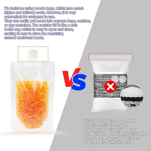 Gun Safe Dehumidifier Moisture Absorbers: Car Dehumidifier, Closet Rechargeable Dehumidifier For Gun Safe RV, Silica Gel Indicating Desiccant Food Grade Canister（1x200g) Refill Packs(3x200g) Bags in Saudi Arabia